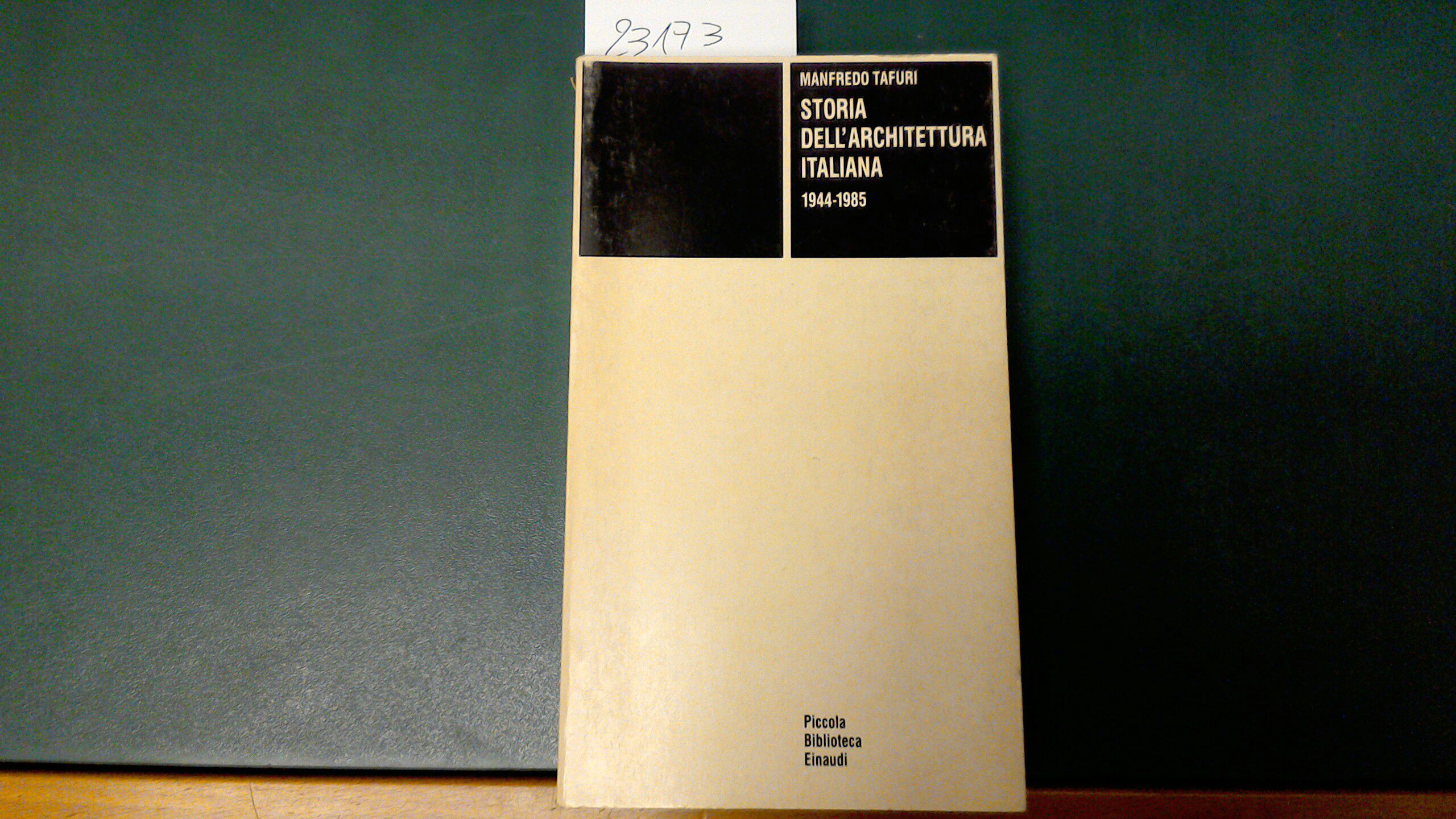Storia dell'architettura italiana 1944-1985