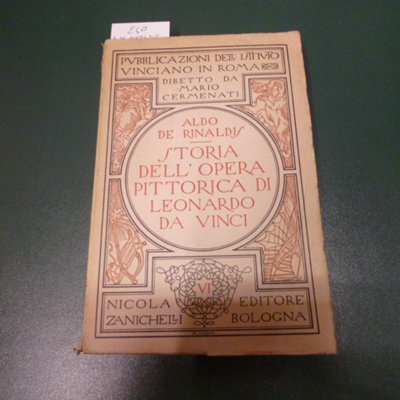 Storia dell'opera pittorica di Leonardo Da Vinci