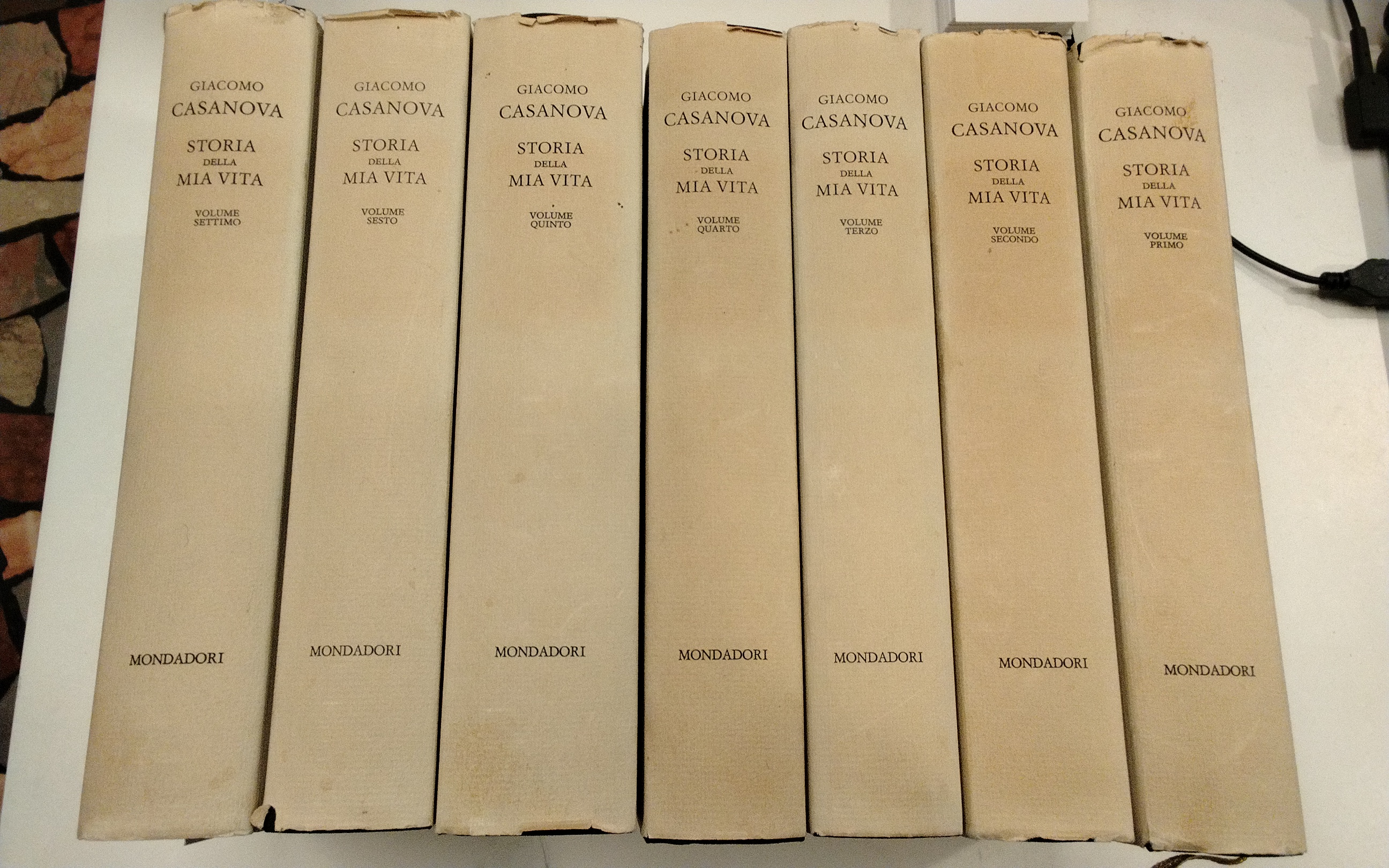 Storia della mia vita ( 7 tomi )
