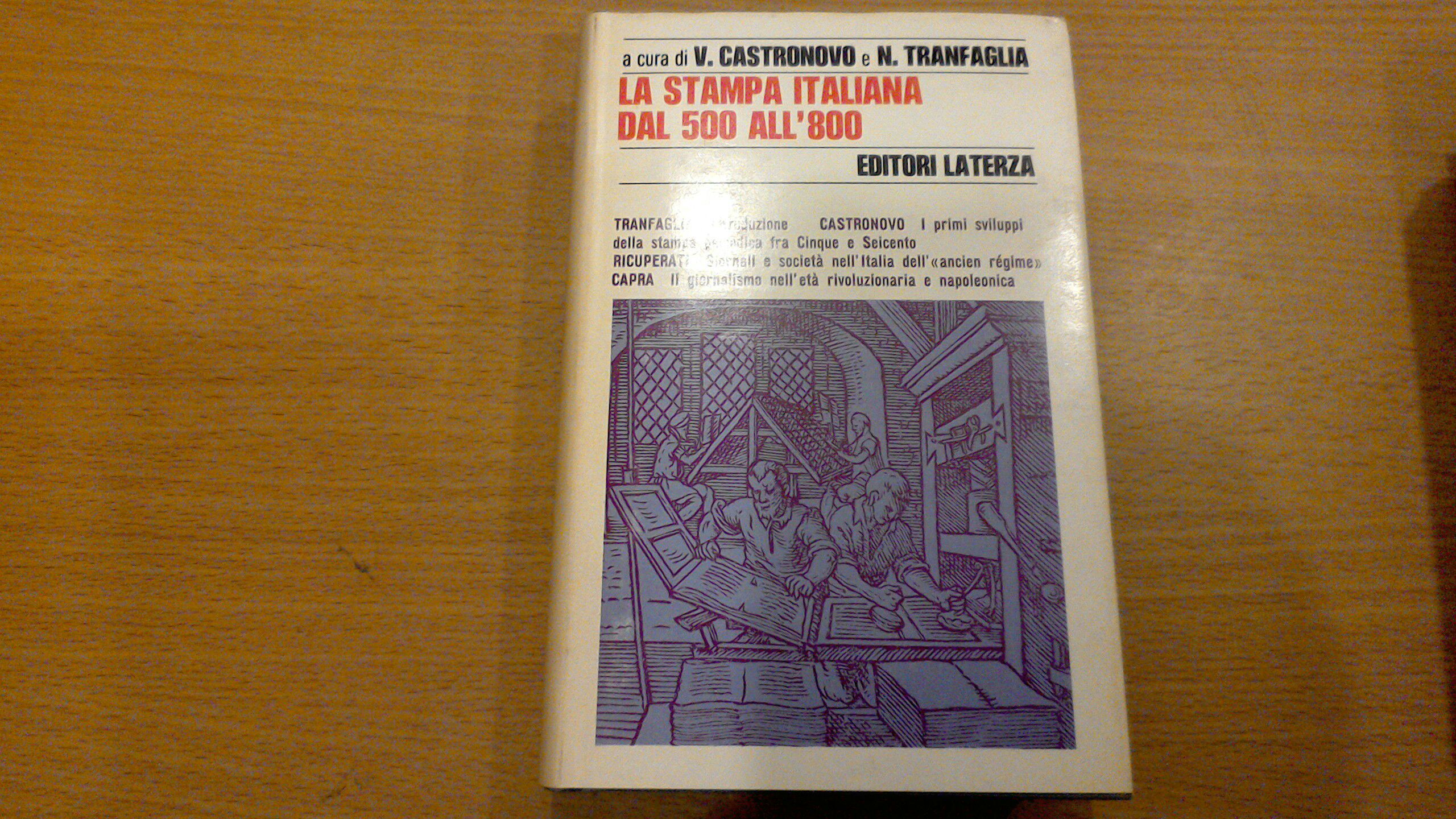 Storia della stampa italiana - la stampa italiana dal 500 …