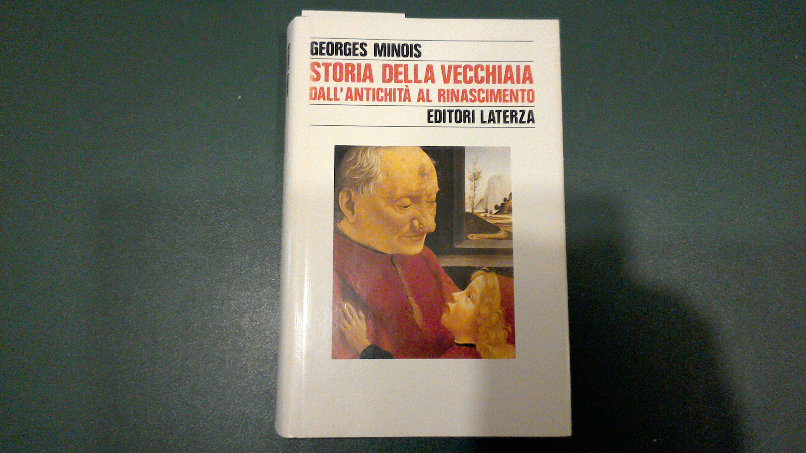 Storia della vecchiaia dall'antichità al Rinascimento