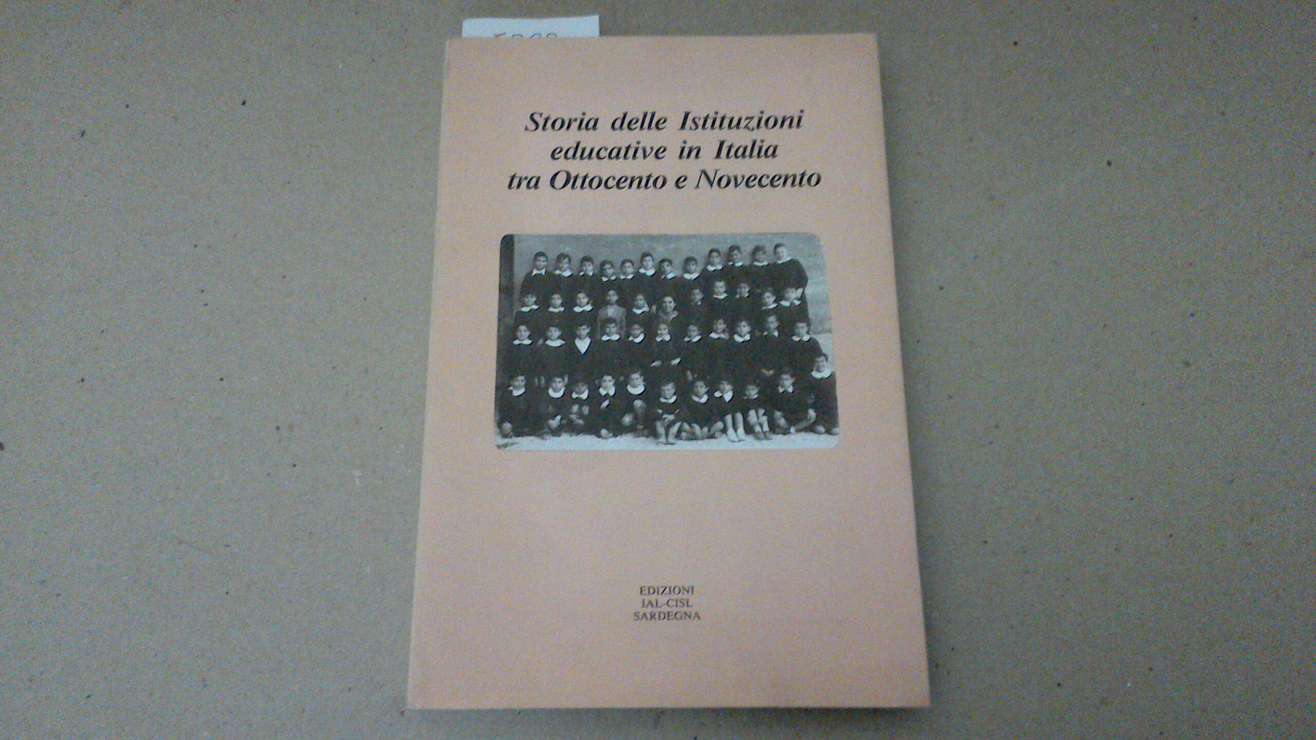 Storia delle istituzioni educative tra Ottocento e Novecento
