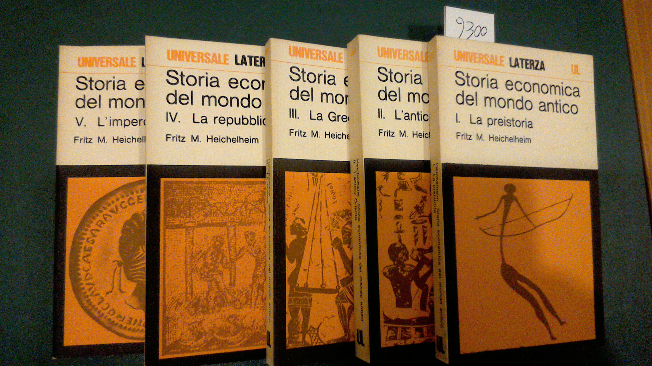 Storia economica del mondo antico ( 5 volumi )