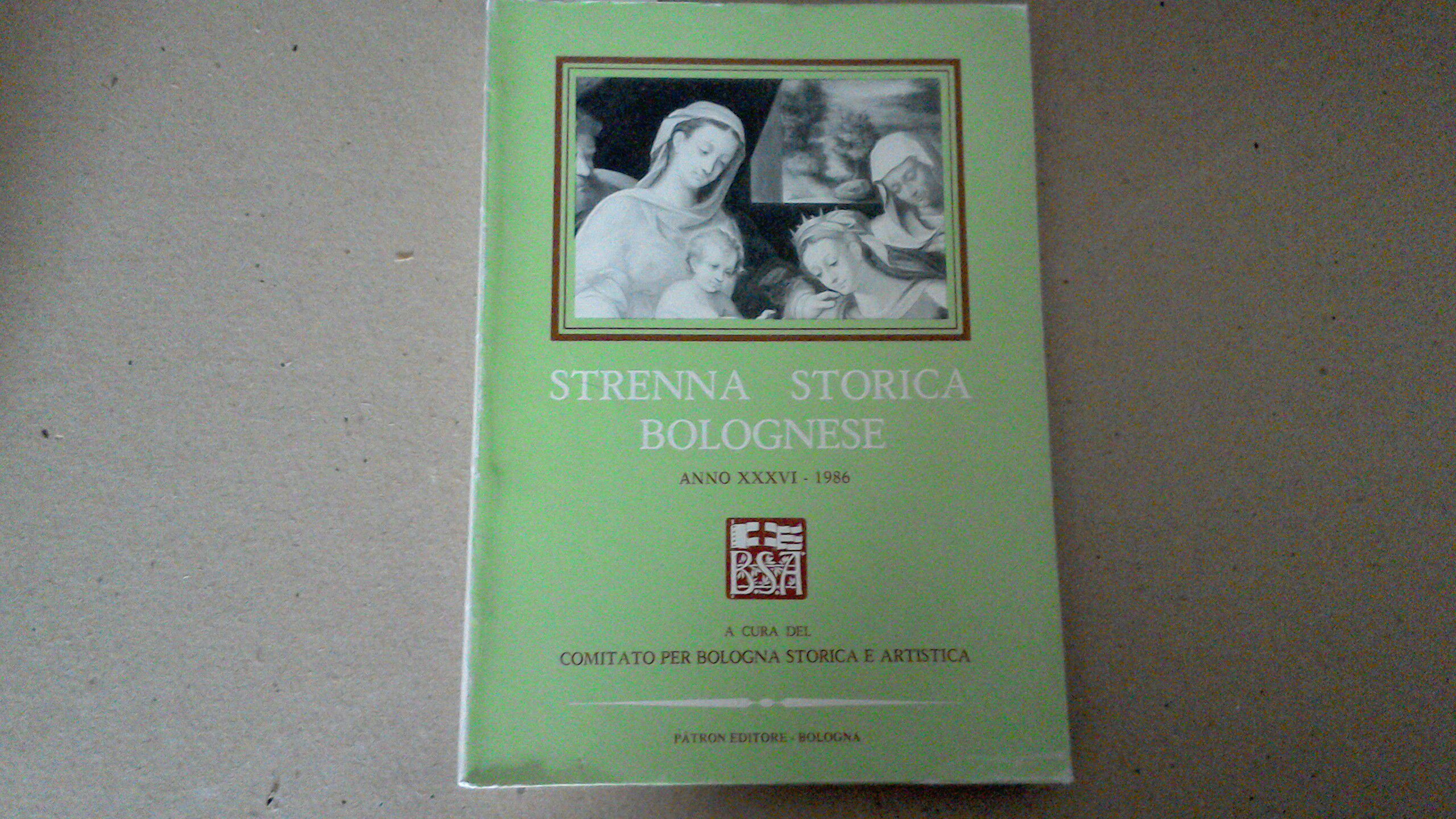 Strenna storica bolognese 1986