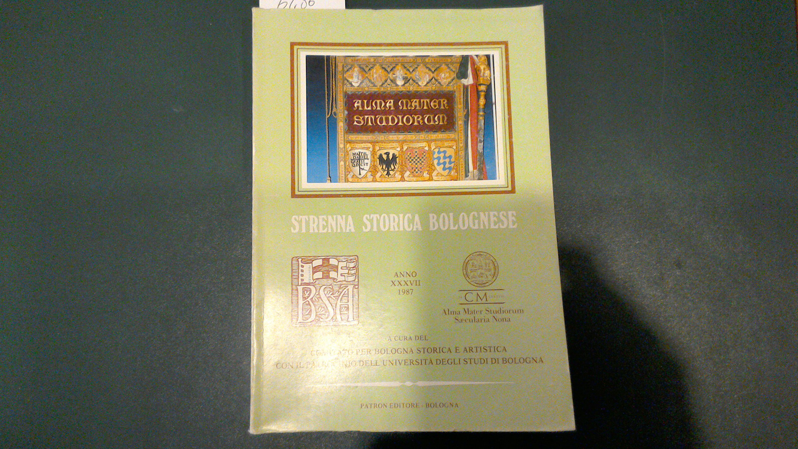 Strenna storica bolognese 1987