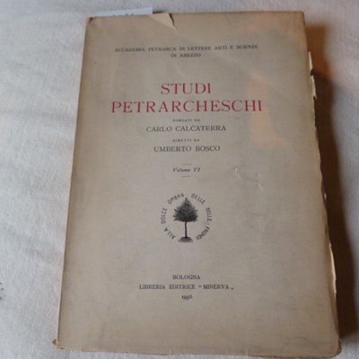 Studi petrarcheschi vol. VI
