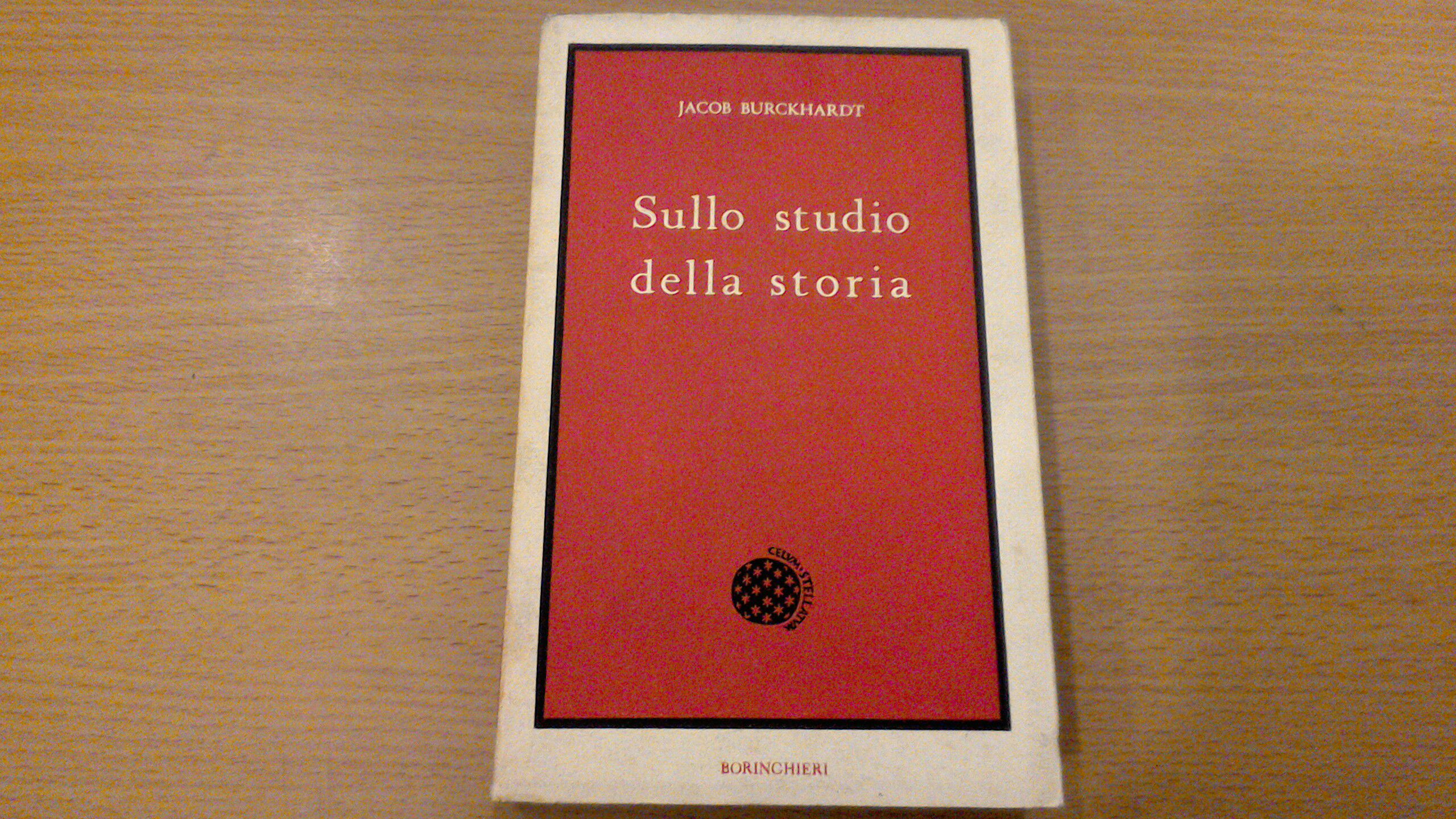 Sullo studio della storia