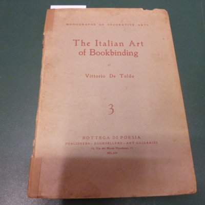 The Italian Art of Bookbinding