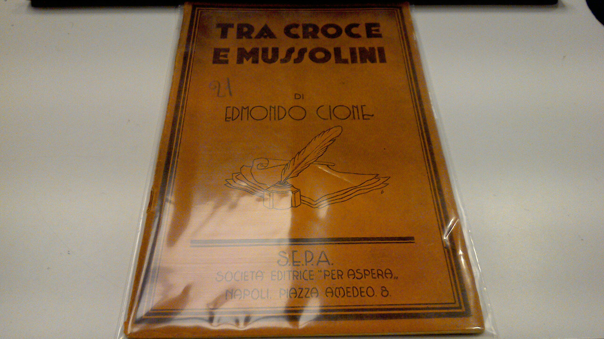 Tra Croce e Mussolini