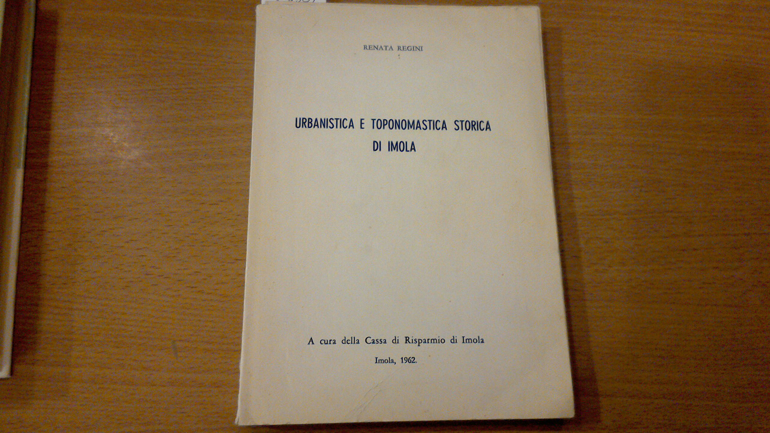 Urbanistica e toponomastica storica di Imola