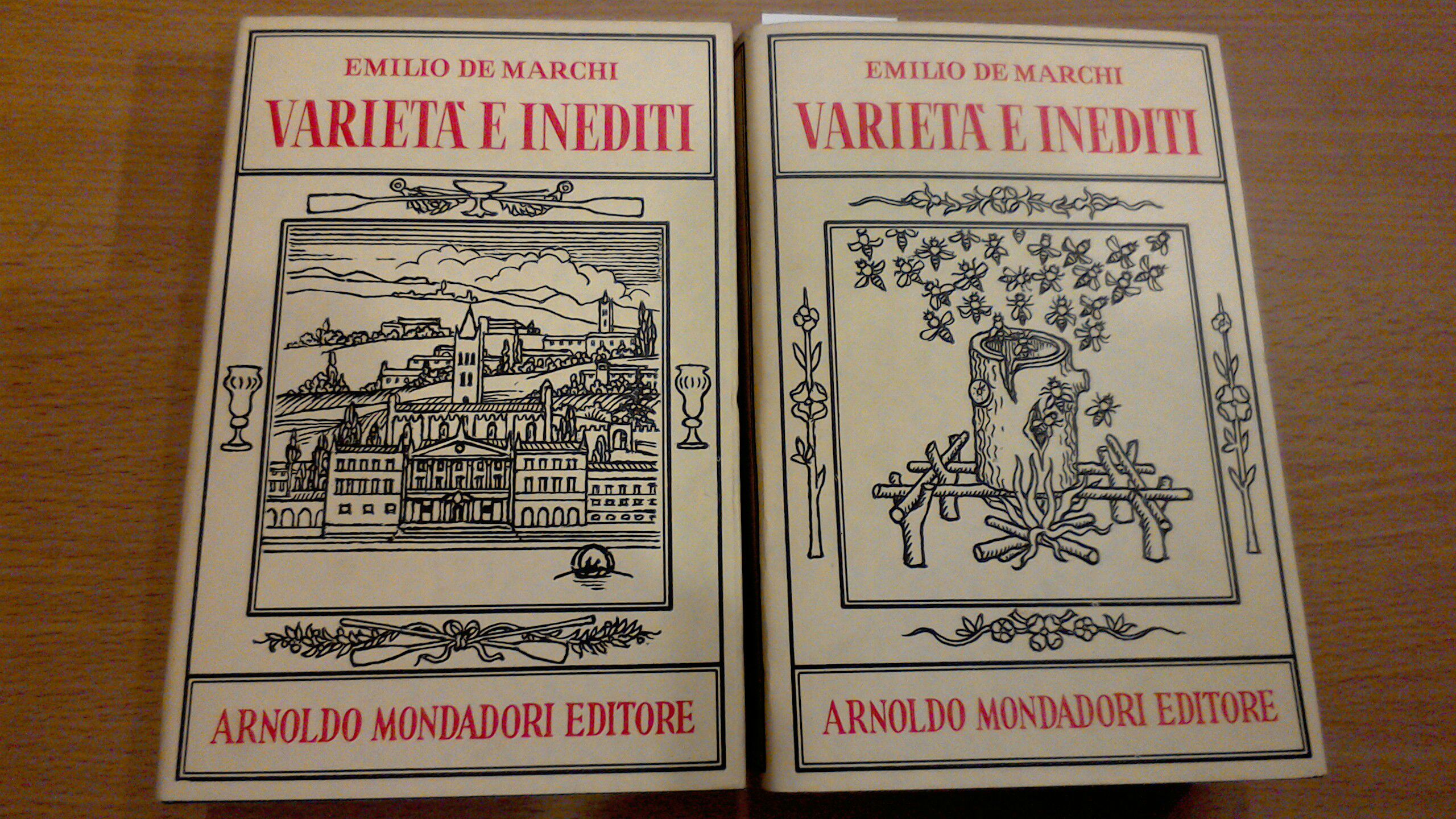 Varietà e inediti ( 2 tomi )