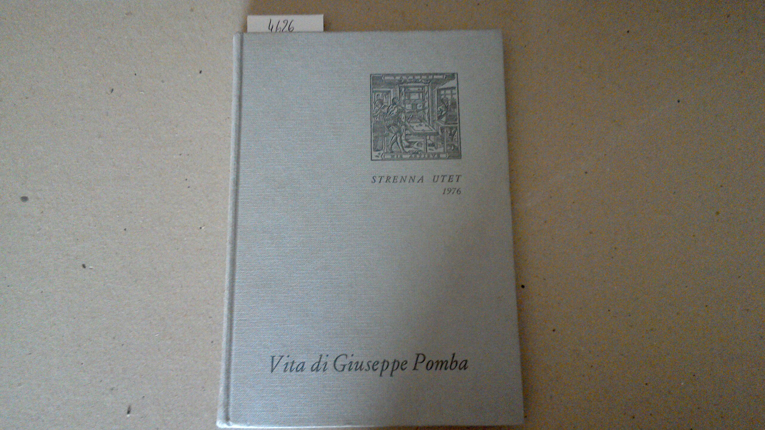 Vita di Giuseppe Pomba ( strenna storica Utet )