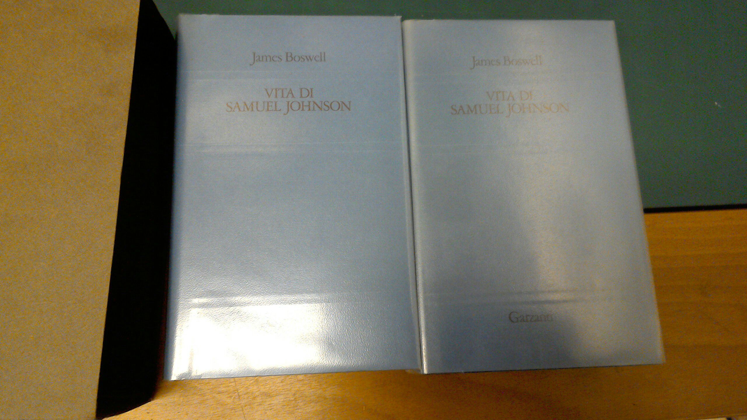 Vita di Samuel Johnson ( 2 volumi )