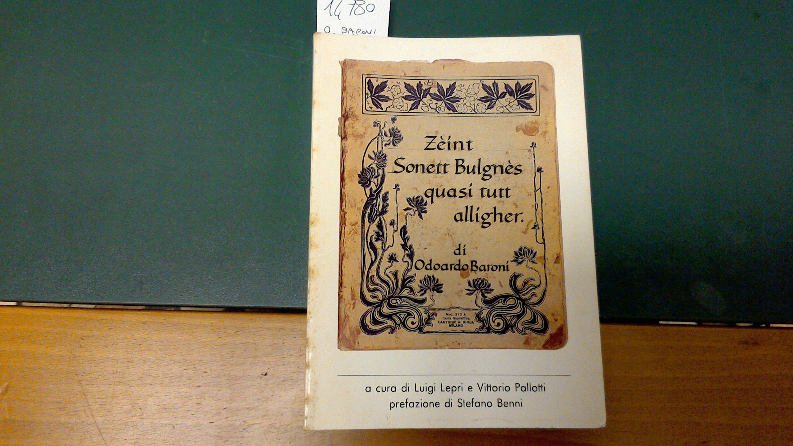 Zeint sonett bulgnes quasi tutt alligher