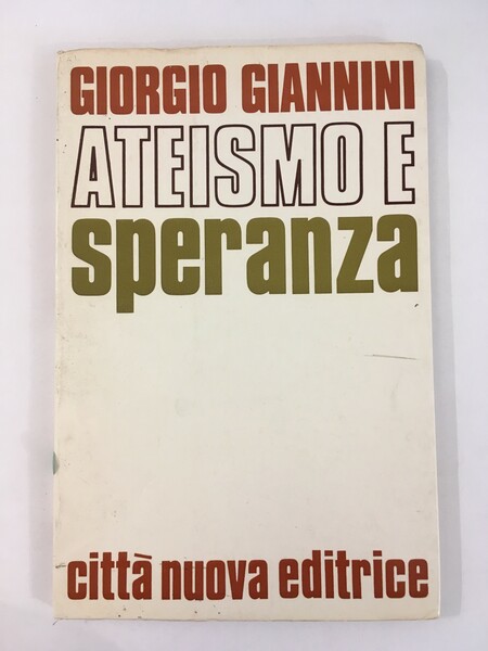 ATEISMO E SPERANZA