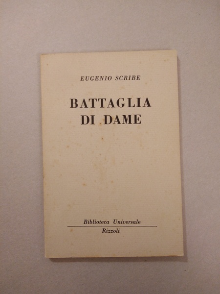 BATTAGLIA DI DAME