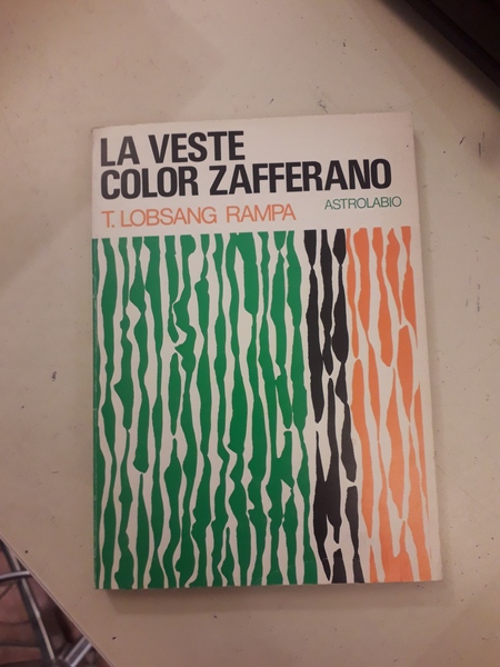 LA VESTE COLOR ZAFFERANO