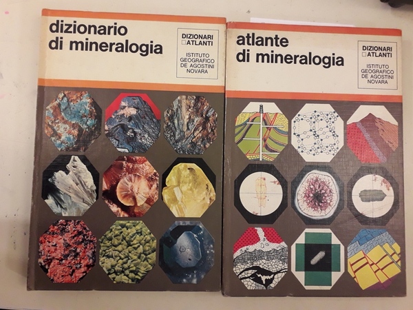 DIZIONARIO DI MINERALOGIA. ATLANTE DI MINERALOGIA (DUE VOLUMI)