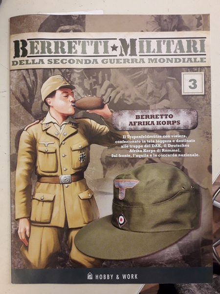 BERRETTI MILITARI DELLA SECONDA GUERRA MONDIALE