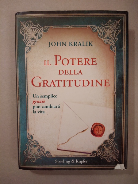 IL POTERE DELLA GRATITUDINE