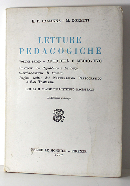 LETTURE PEDAGOGICHE