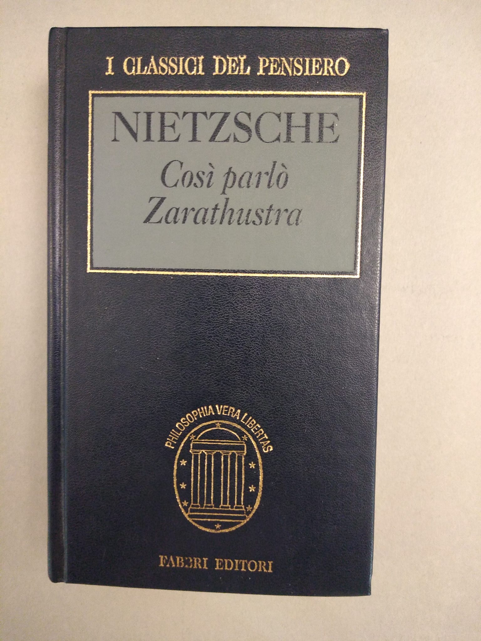 COSI PARLO ZARATHUSTRA