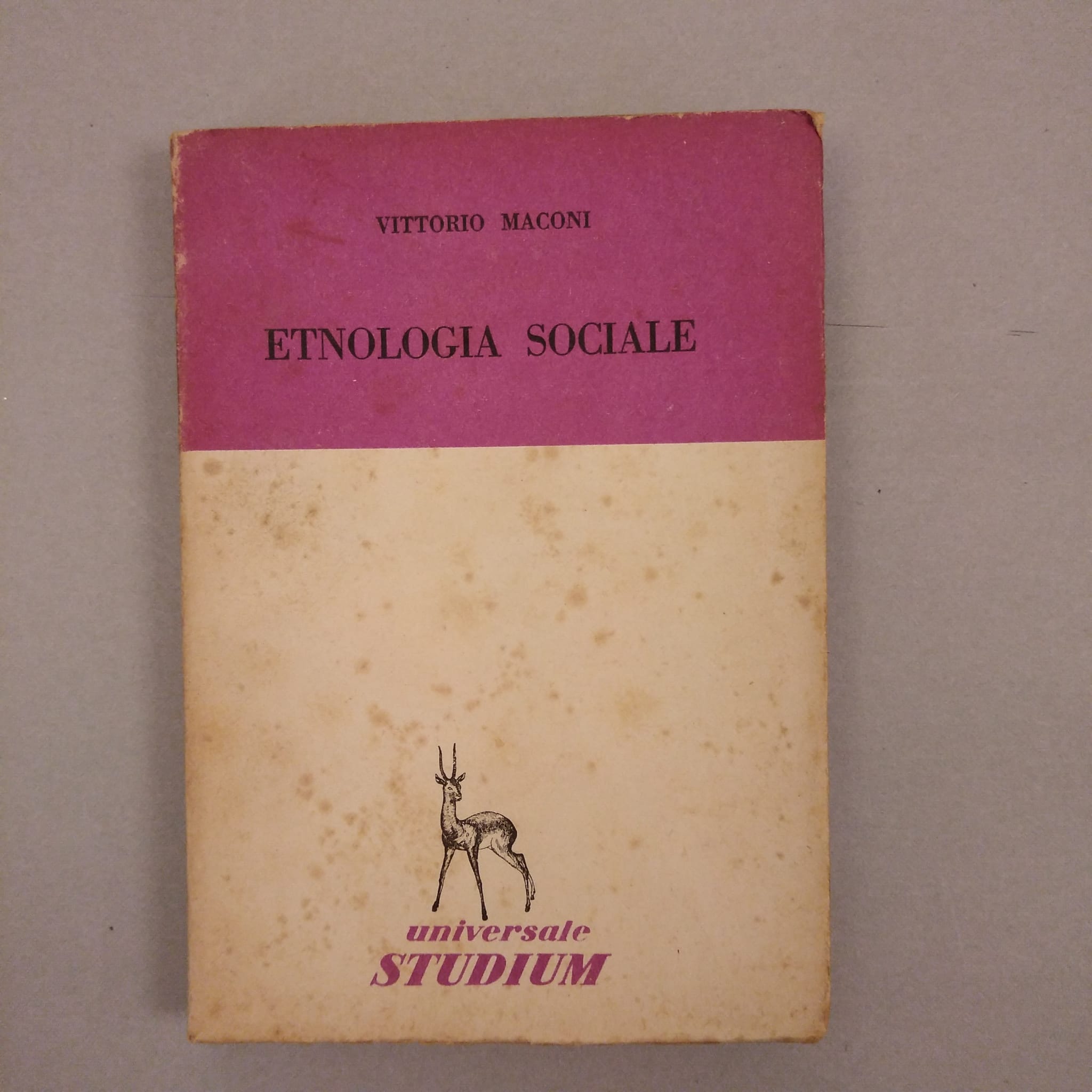 ETNOLOGIA SOCIALE