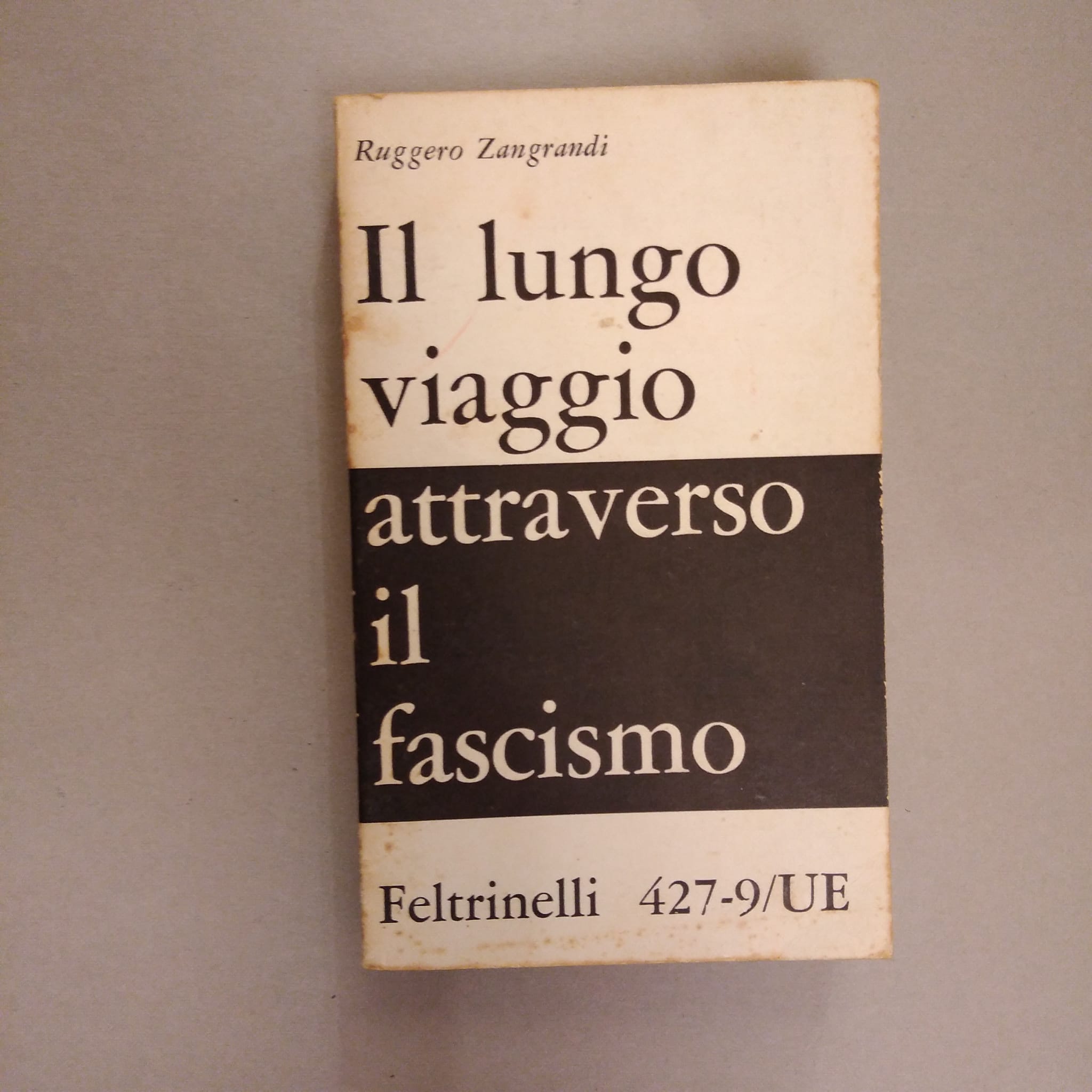 IL LUNGO VIAGGIO ATTRAVERSO IL FASCISMO