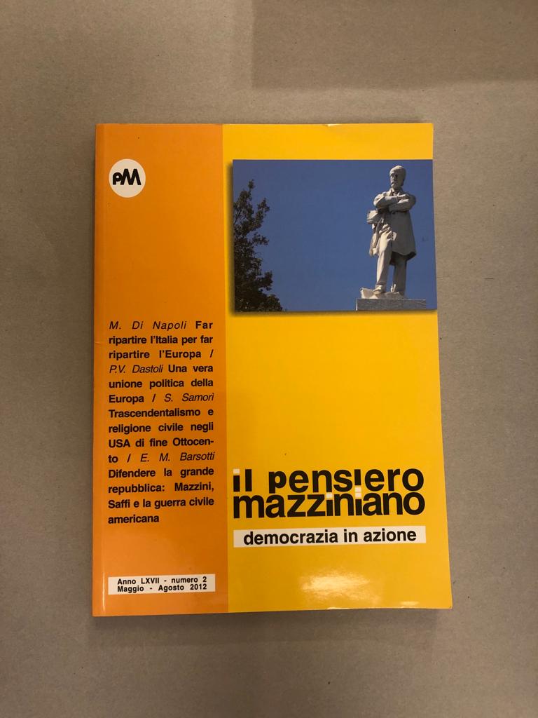 IL PENSIERO MAZZINIANO. DEMOCRAZIA IN AZIONE