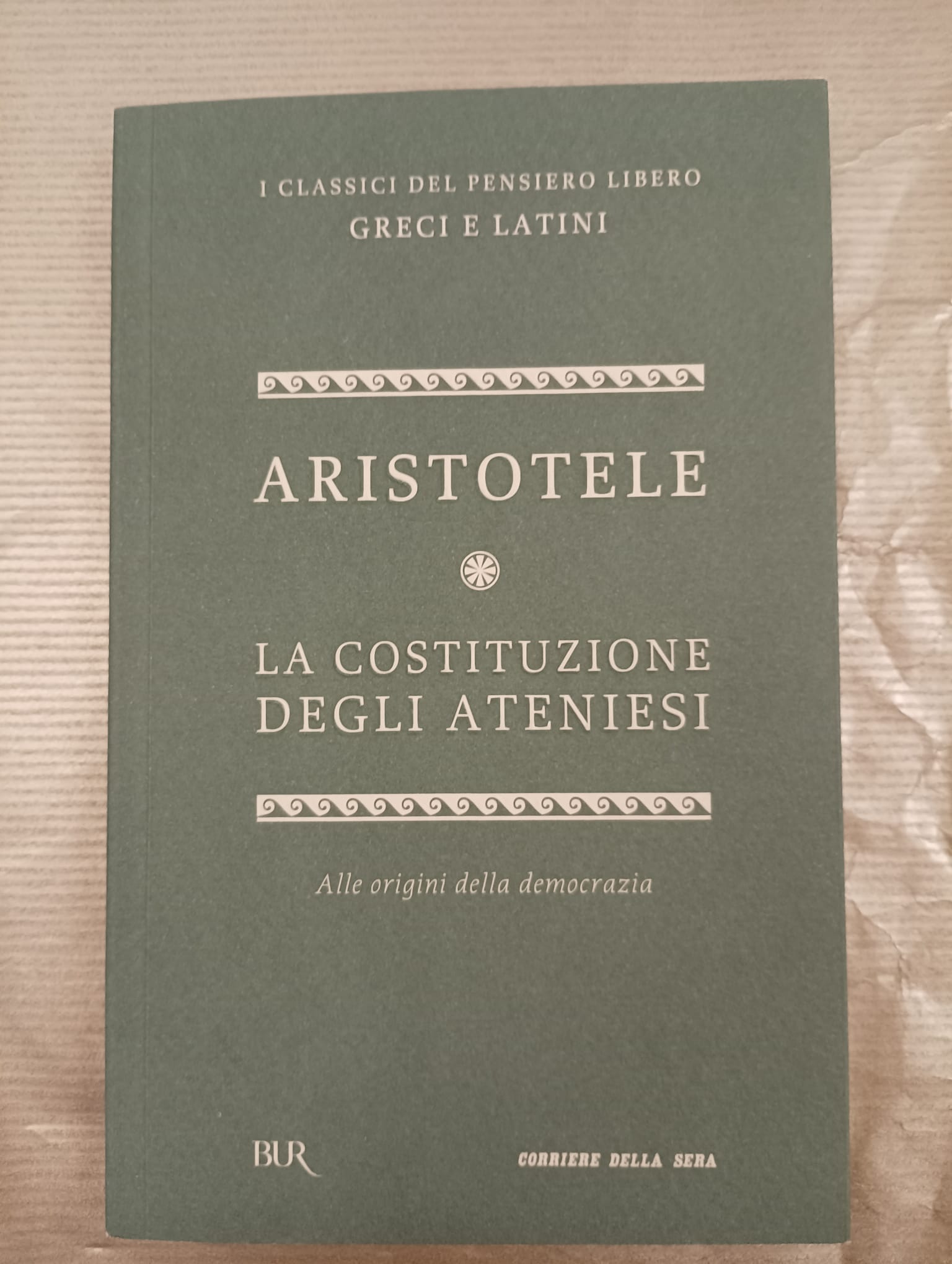 LA COSTITUZIONE DEGLI ATENIESI