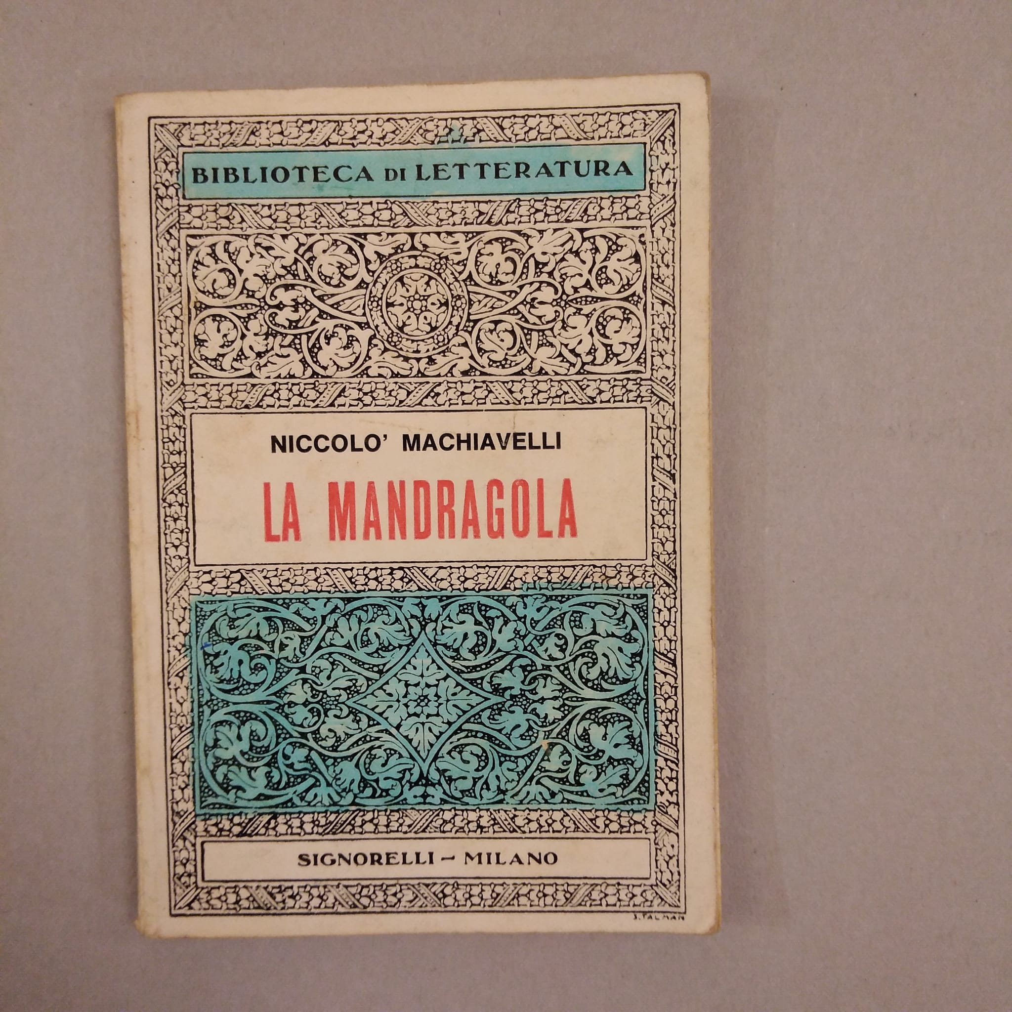 LA MANDRAGOLA