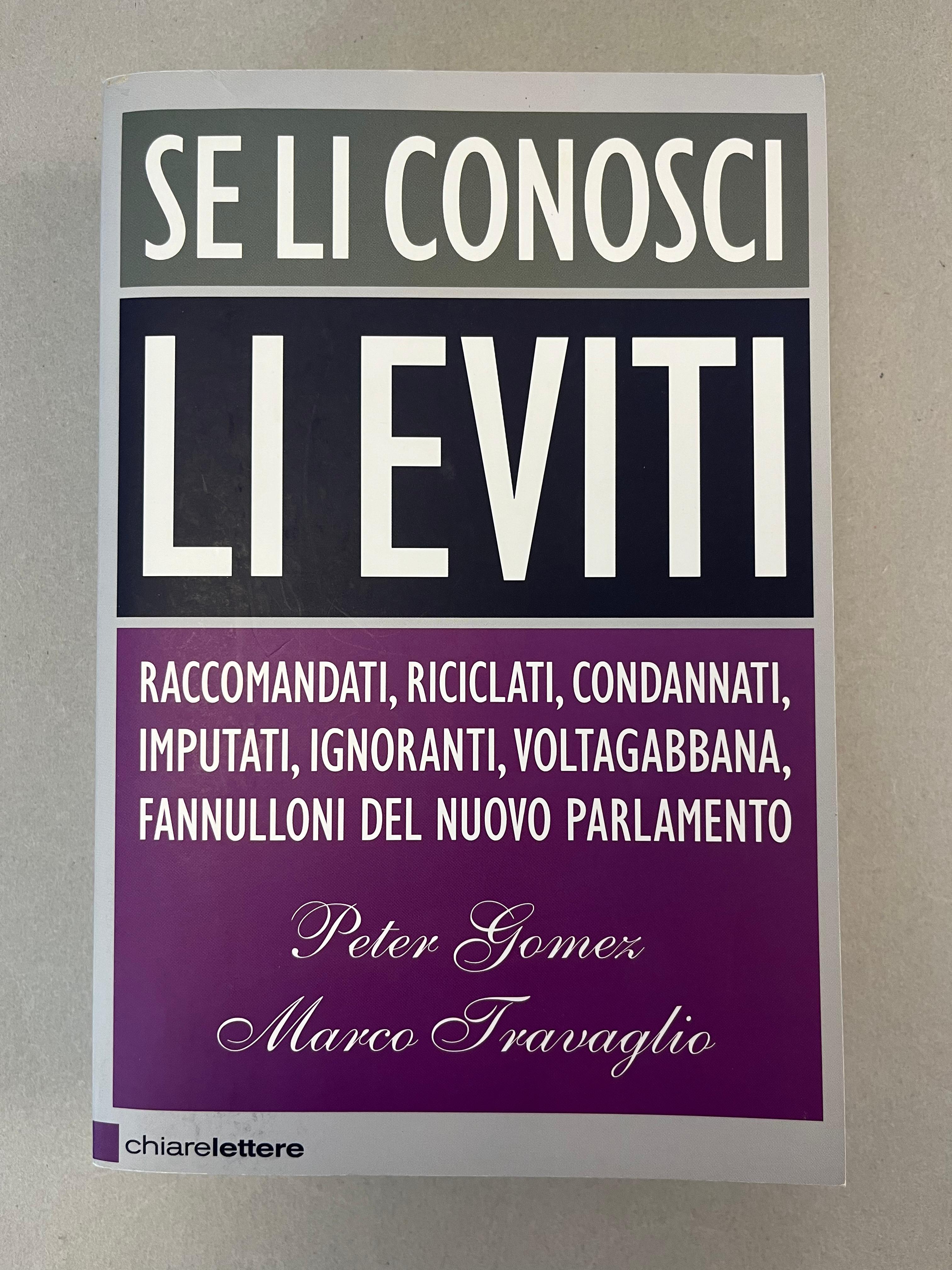 SE LI CONOSCI LI EVITI