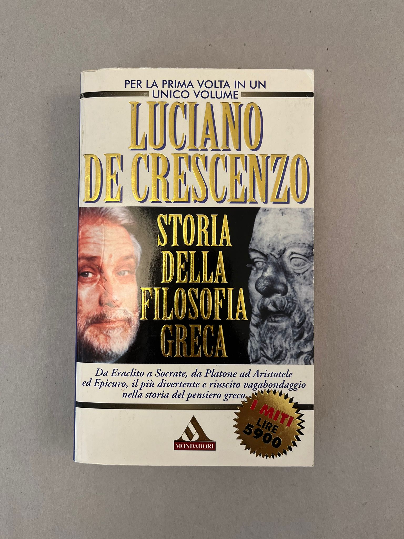 STORIA DELLA FILOSOFIA GRECA