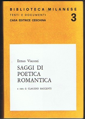 Saggi di poetica romantica