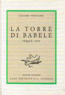 La torre di babele: Italia 1949