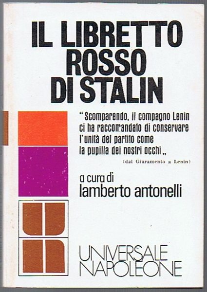 Il libretto rosso di Stalin