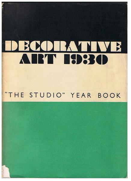 Decorative Art 1930 The Studio Year Book