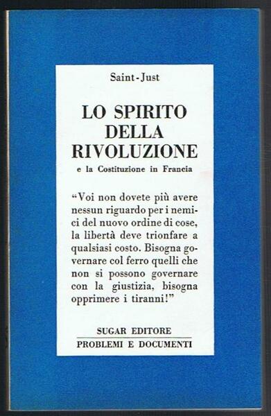 Lo spirito della Rivoluzione e la costituzione in Francia