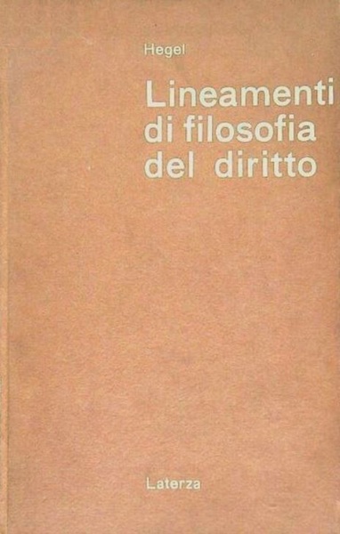 Lineamenti di filosofia del diritto