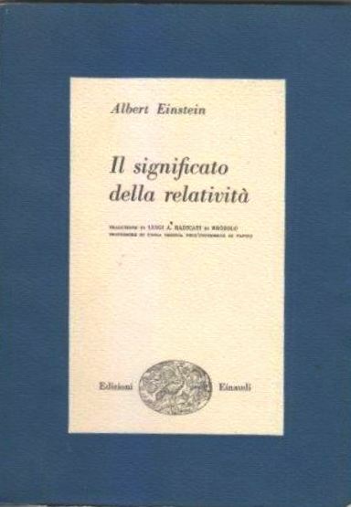 Il significato della relatività