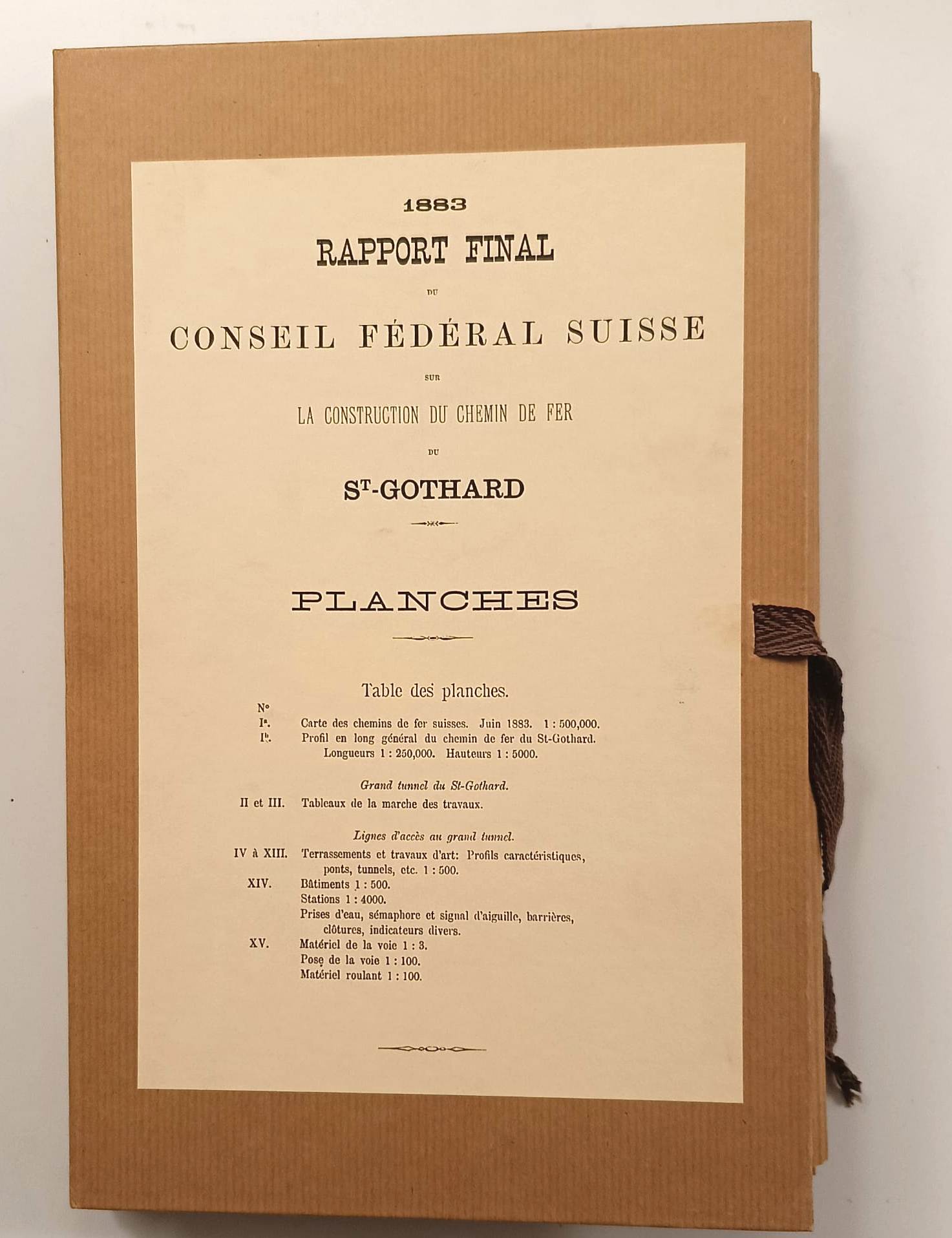 1883 rapport final du conseil federal suisse sur la construction …