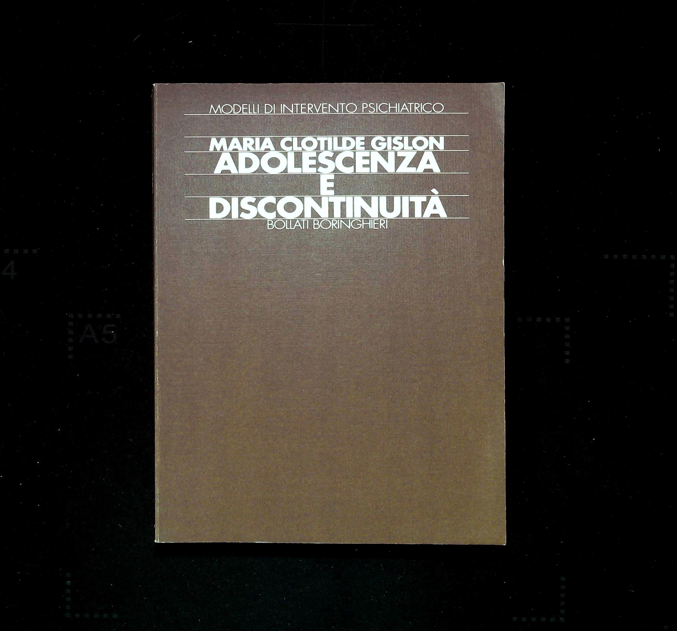 Adolescenza e discontinuità