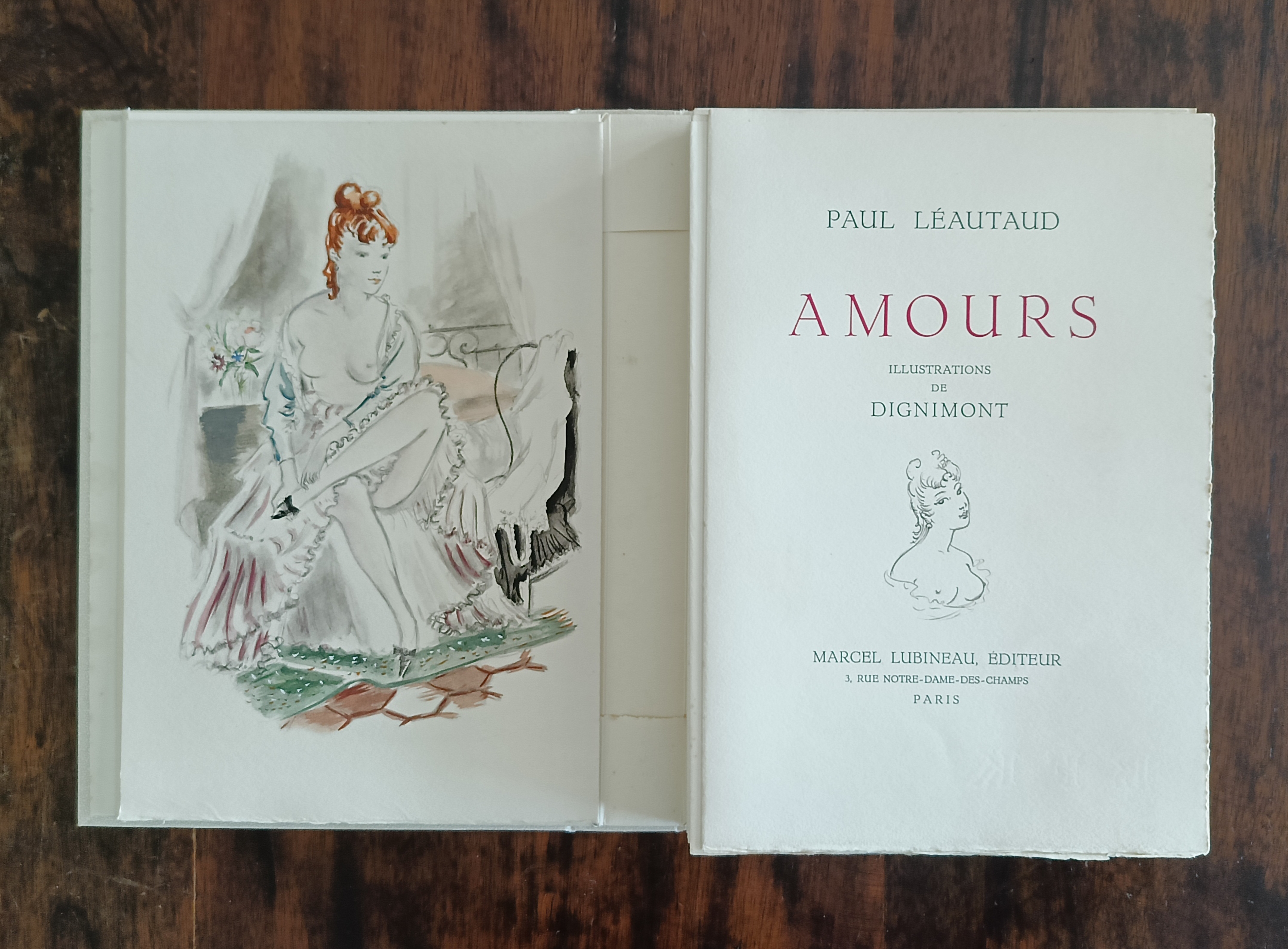 Amours Illustrations de Dignimont