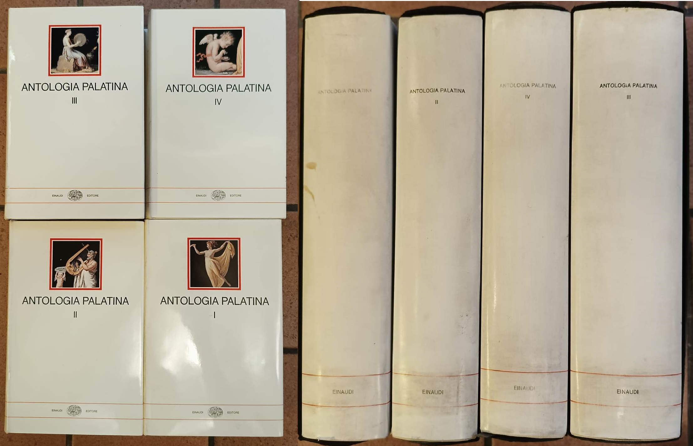 Antologia Palatina.Volume primo. Libri I - VI. Volume secondo. Libri …