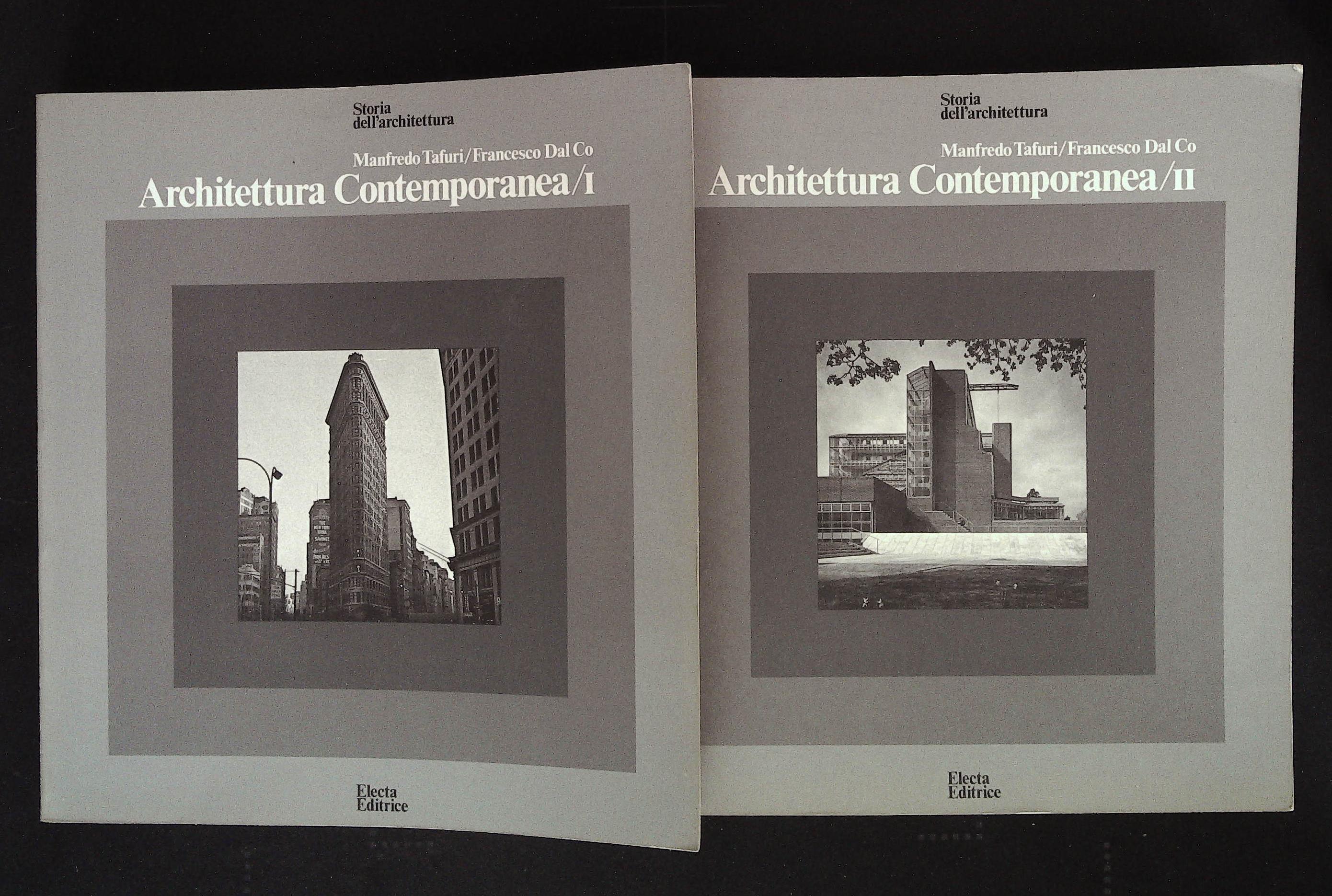 Architettura Contemporanea I / Architettura Contemporanea II. Due volumi
