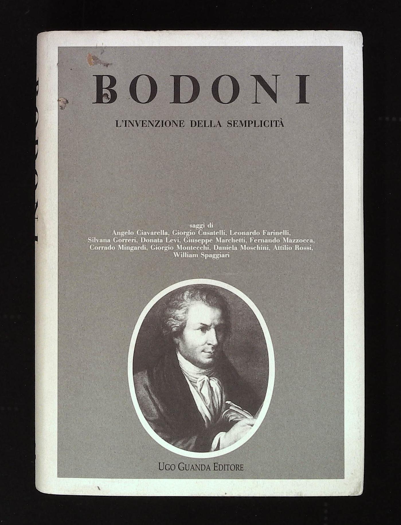 Bodoni. L'invenzione della semplicità