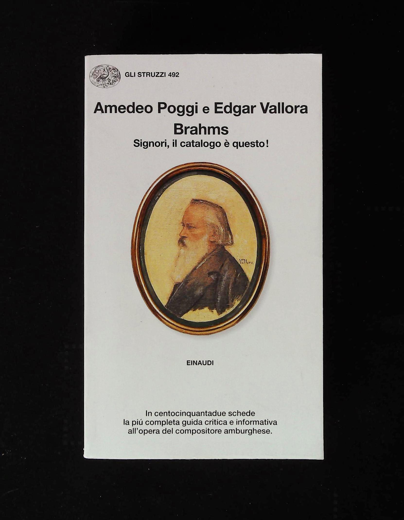 Brahms. Signori, il catalogo è questo!