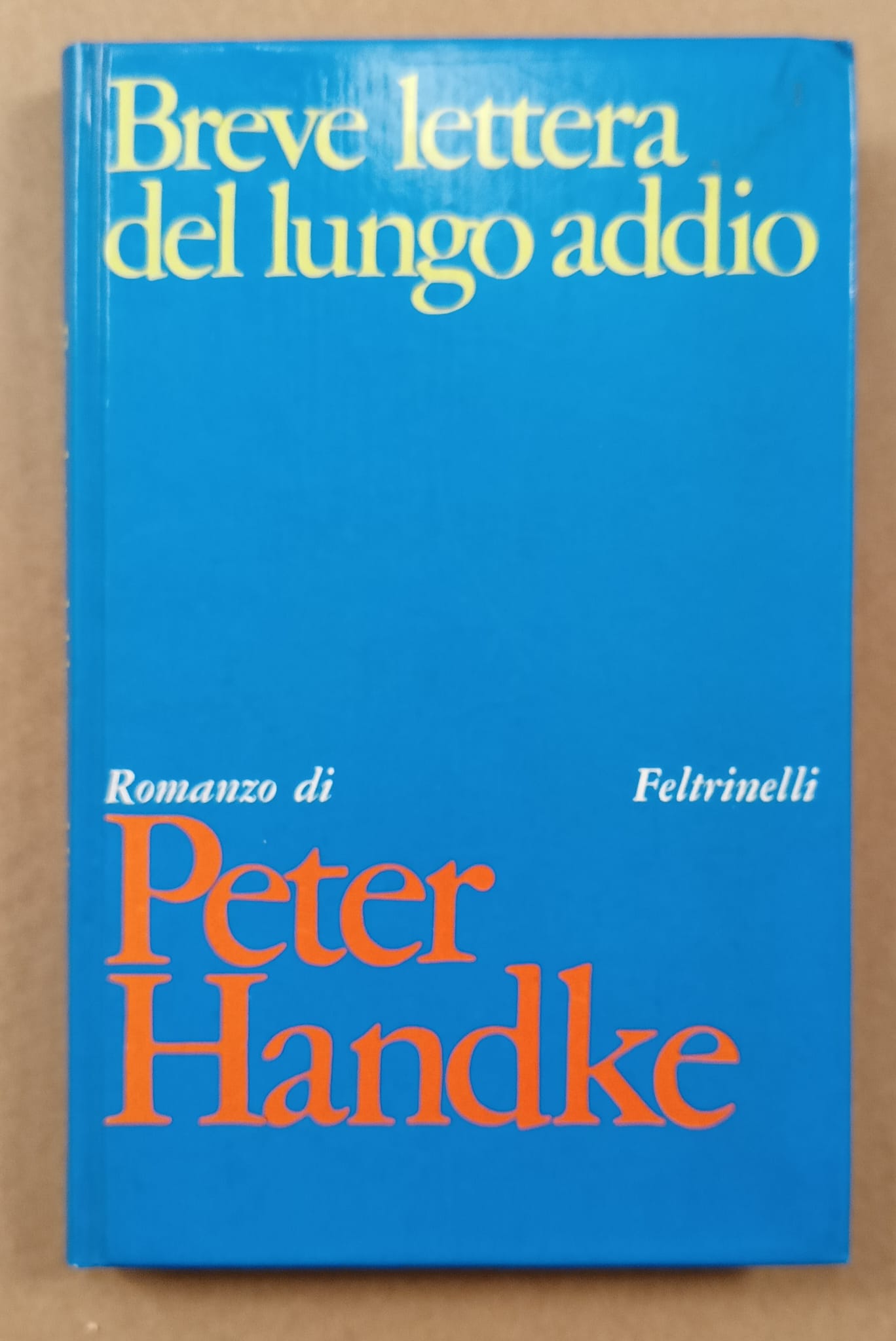 Breve lettera del lungo addio