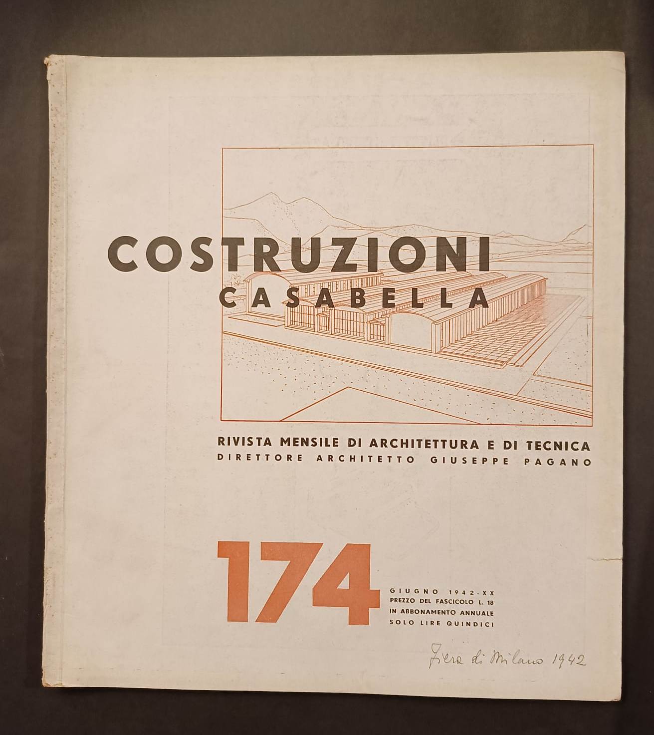 Casabella Costruzioni Rivista mensile di architettura Direttore Giuseppe Pagano. n …