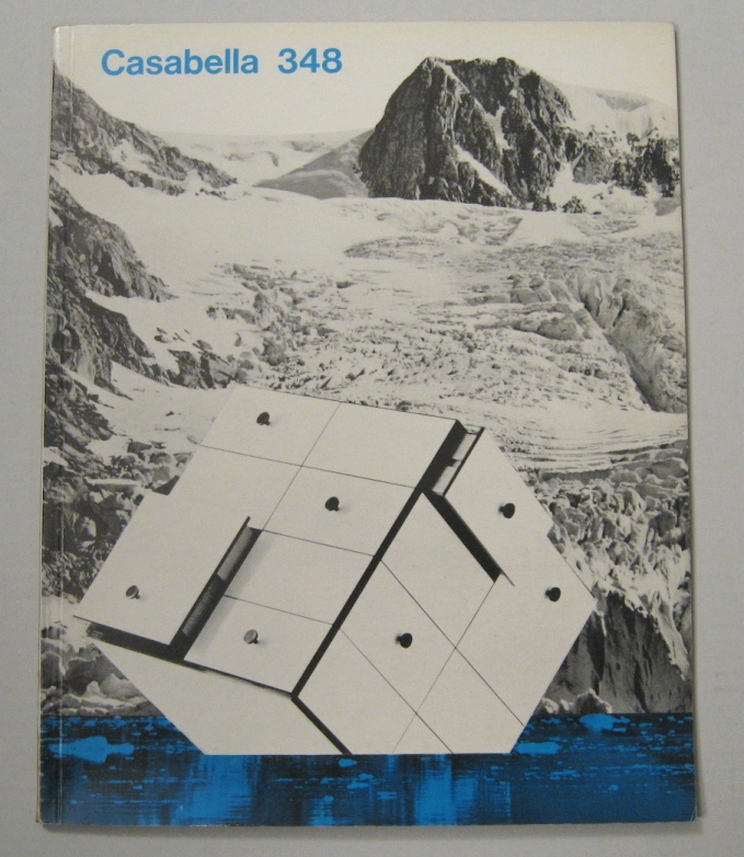 Casabella Rivista di urbanistica architettura disegno industriale. N° 348 1970
